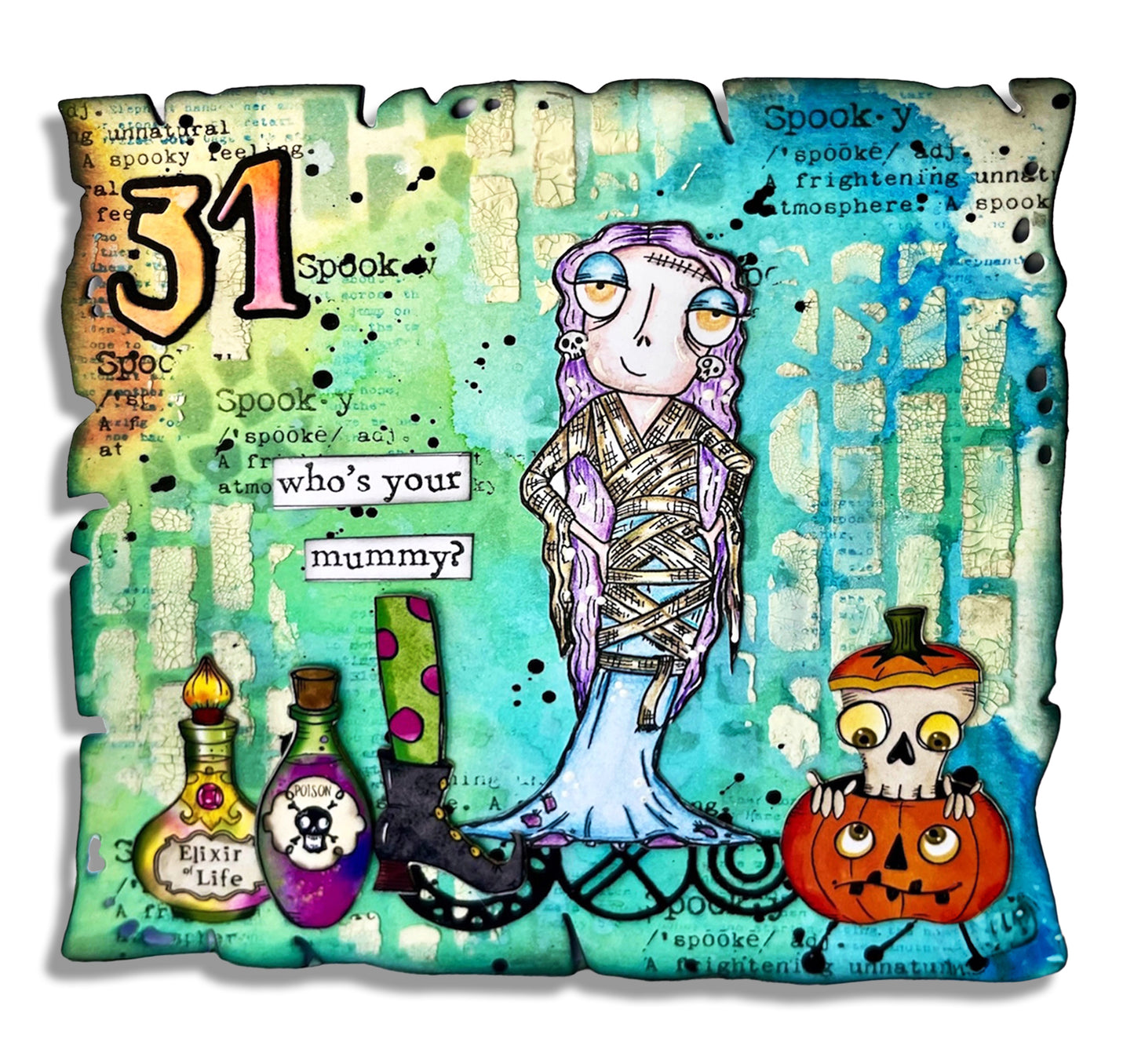 AALL & Create Pack of 2x EP-64 - Ephemera Die-Cuts - Tricksters Elixirs