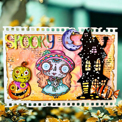 AALL & Create Pack of 2x EP-94 - Ephemera Die-Cuts - Creepy Curiosities