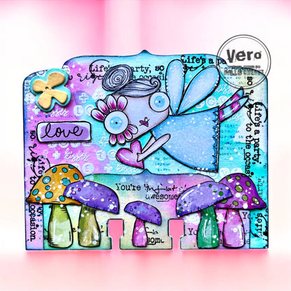 EP-8 - Ephemera Die-Cuts - Tiny Words Colour
