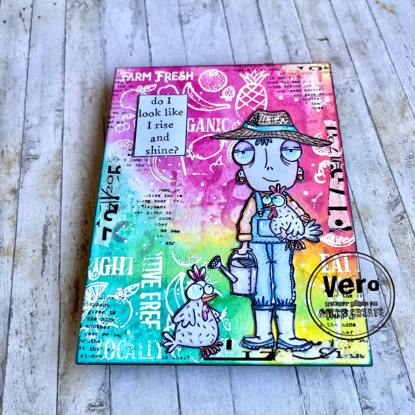 #1031 - A7 Stamp Set - Farmer Dee