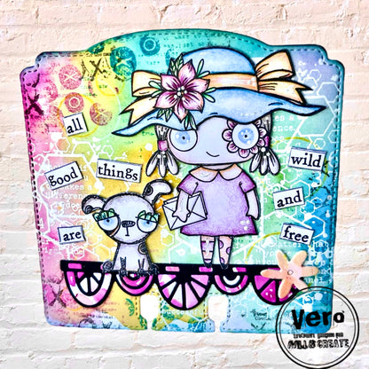 #1169 - A6 Stamp Set - Elegant Hats