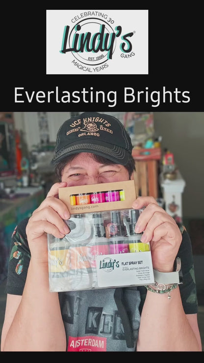 Lindy's Gang Everlasting Brights Flat Fabio Spray Set by Cat Kerr