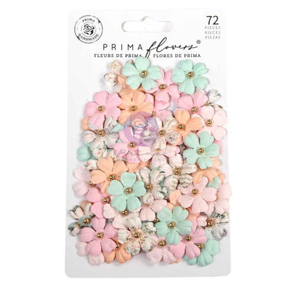 Prima Marketing Christmas Blush Flowers Jolly Memories (72pcs) by Frank Garcia