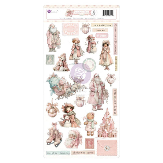Prima Marketing Christmas Blush Stickers by Frank Garcia