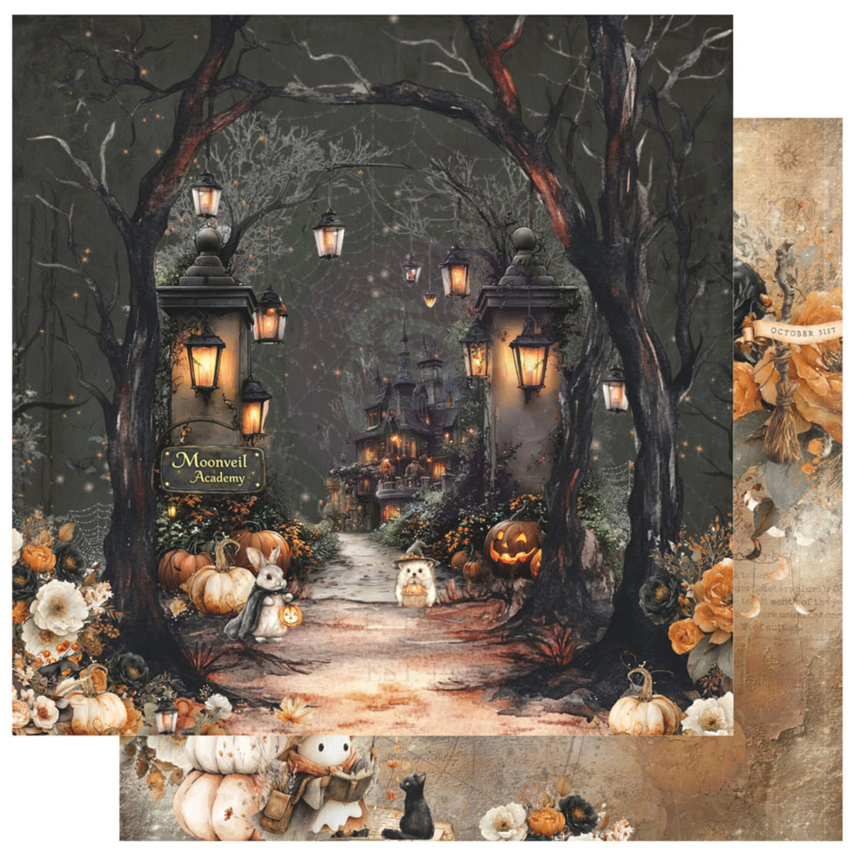 Prima Marketing Made of Magic 12x12 Inch Paper Pad by The 3 Girls Tale