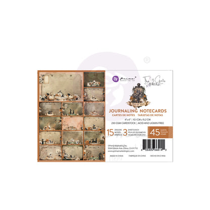 Prima Marketing Made of Magic 4x6 Inch Journaling Cards by The 3 Girls Tale