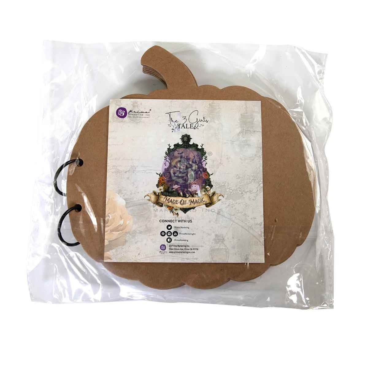 Prima Marketing Made of Magic Chipboard Album by The 3 Girls Tale