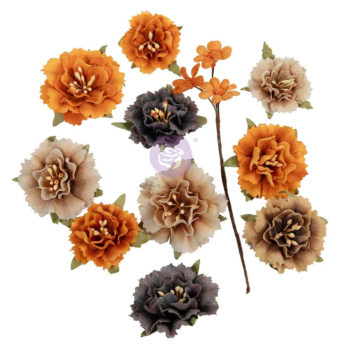Prima Marketing Made of Magic Flowers Witching Hour Blooms (11pcs) by The 3 Girls Tale