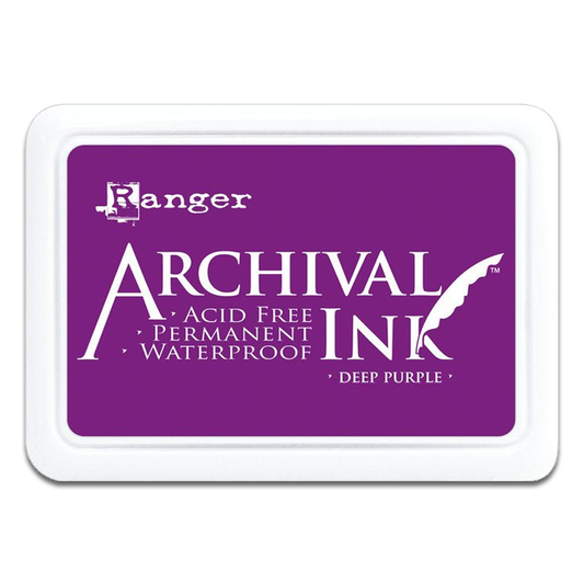 Archival Ink Pad Deep Purple