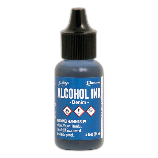 Ranger Tim Holtz Alcohol Ink .5oz - DENIM