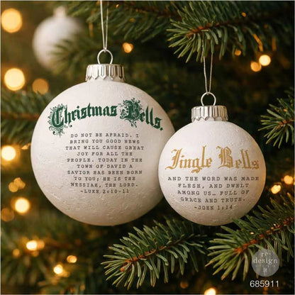 Re-Design with Prima Noel In Script 8,5x11 Inch Middy Plus Transfers (4pcs)