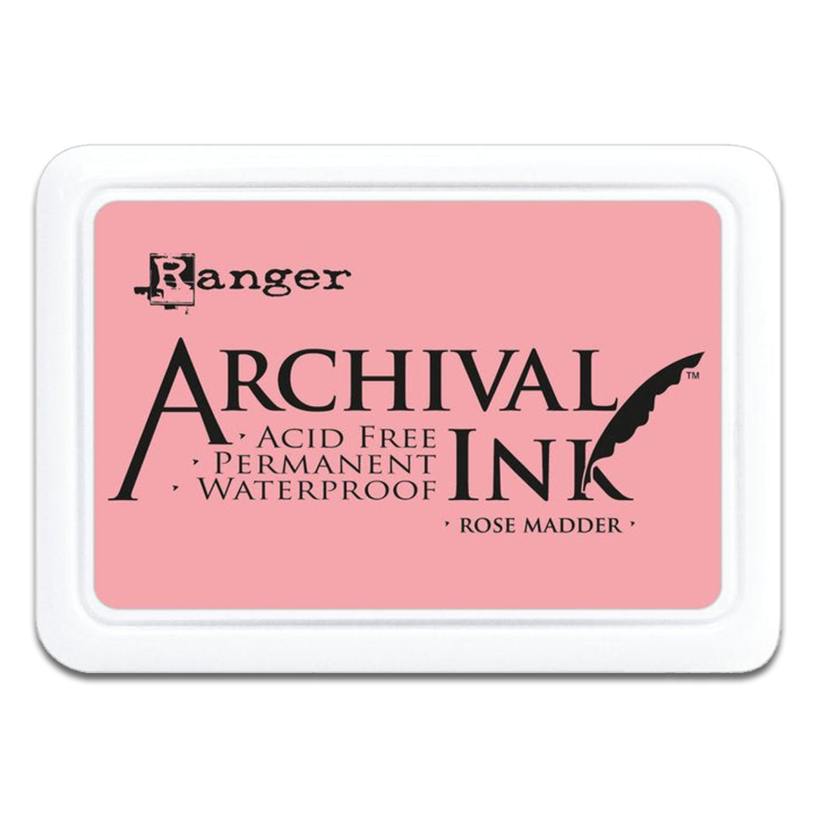 Archival Ink Pad Rose Madder