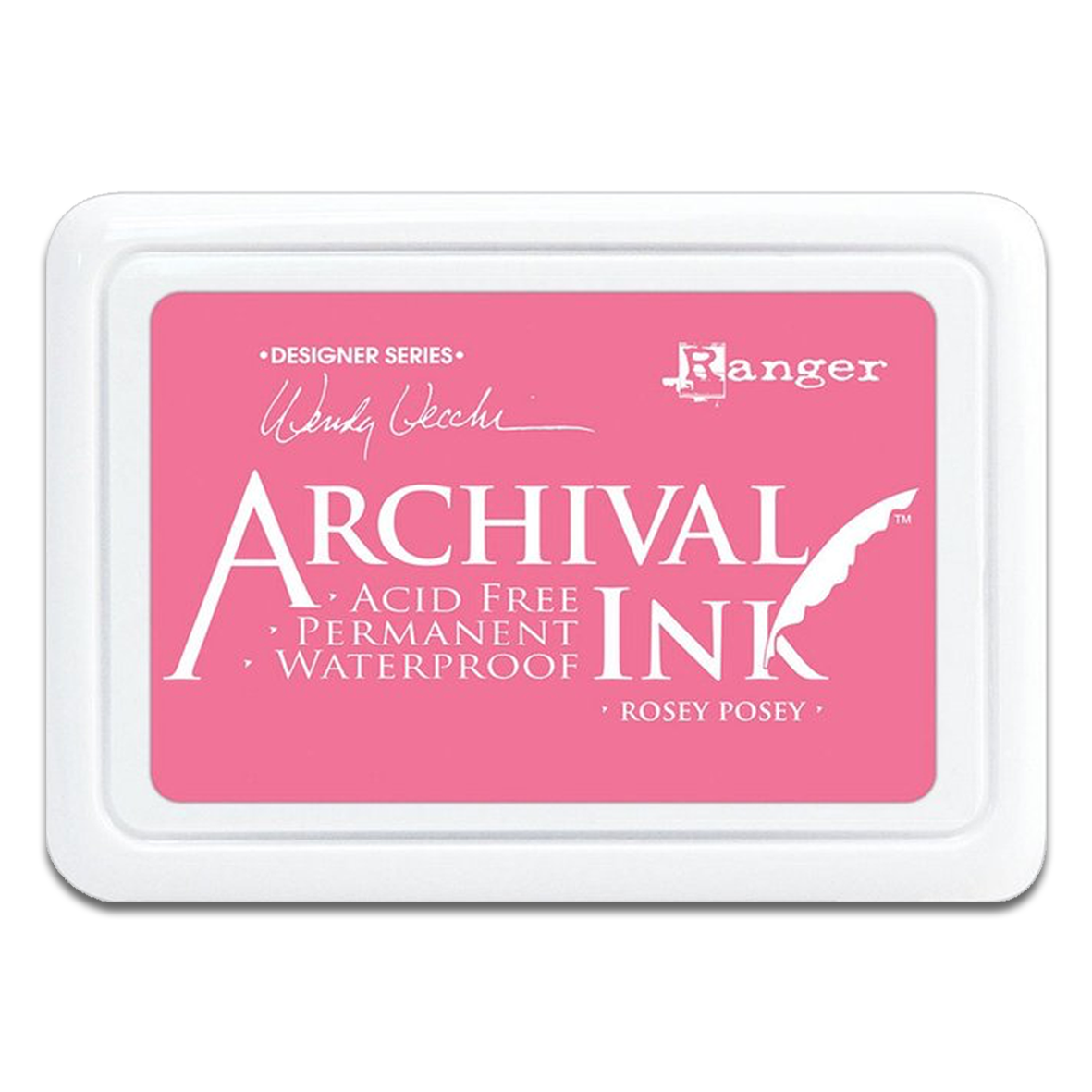 Archival Ink Pad Rosey Posey