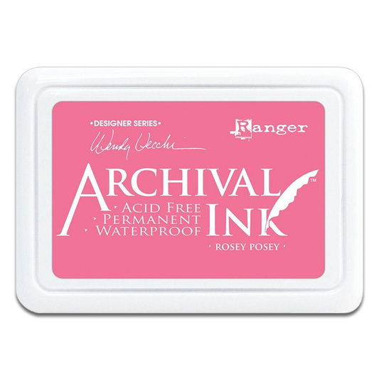 Archival Ink Pad Rosey Posey