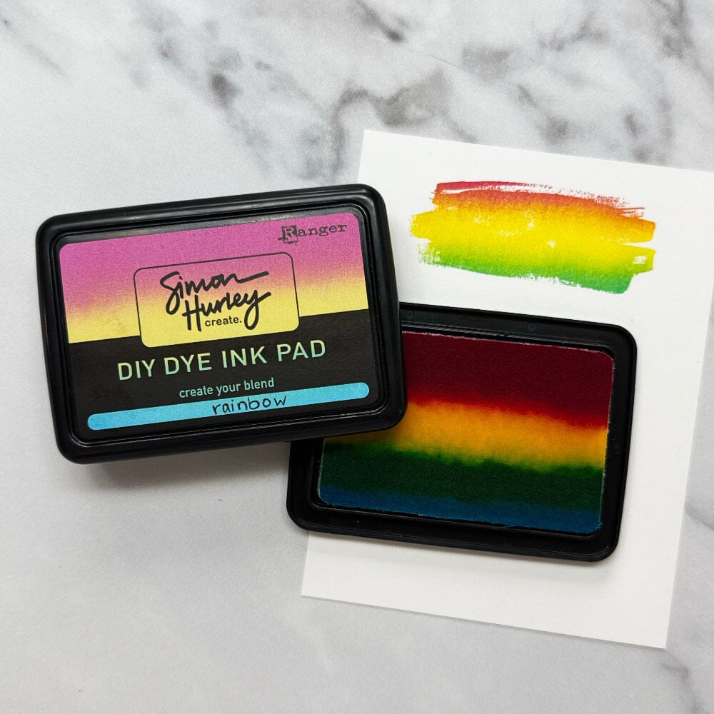 Ranger Simon Hurley create. DIY Dye Felt Ink Pad & Stellar Foam Ink Pad