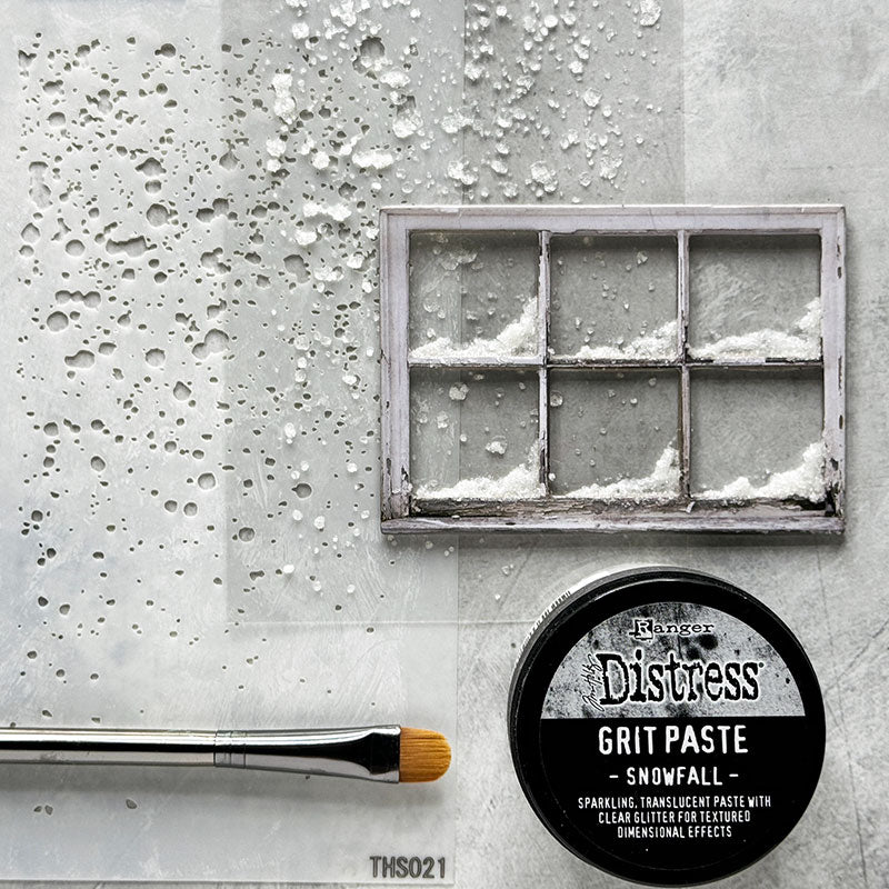 Ranger Tim Holtz® Distress Grit Paste Snowfall 3 oz.