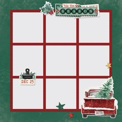 Simple Stories Simple Vintage 'Tis The Season Simple Pages Pieces