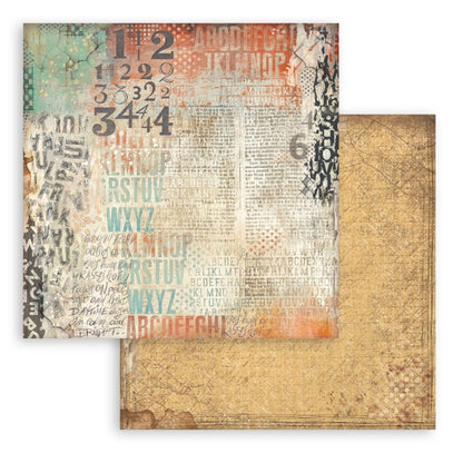 Stamperia Furry Friends 8x8 Inch Paper Pack Maxi Backgrouds Selection