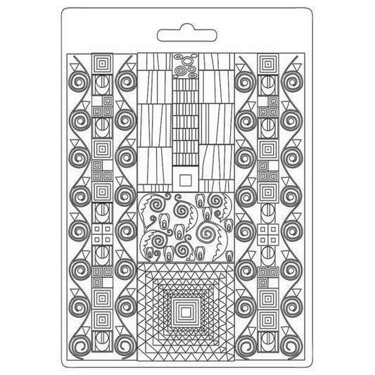 Stamperia Soft Mould A5 Klimt Patterns