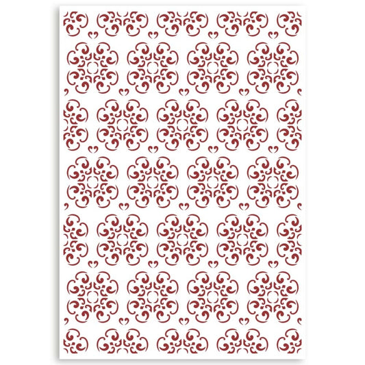 Stamperia 21 x 29.7 cm G Stencil Casa Granada Wallpaper Tiles