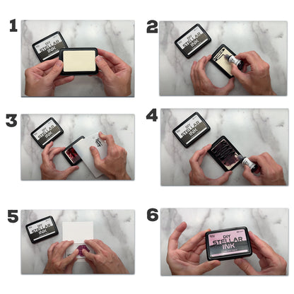 Ranger Simon Hurley create. DIY Stellar Foam Ink Pad