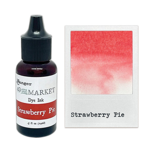 Ranger 49 And Market Dye Reinker - Strawberry Pie