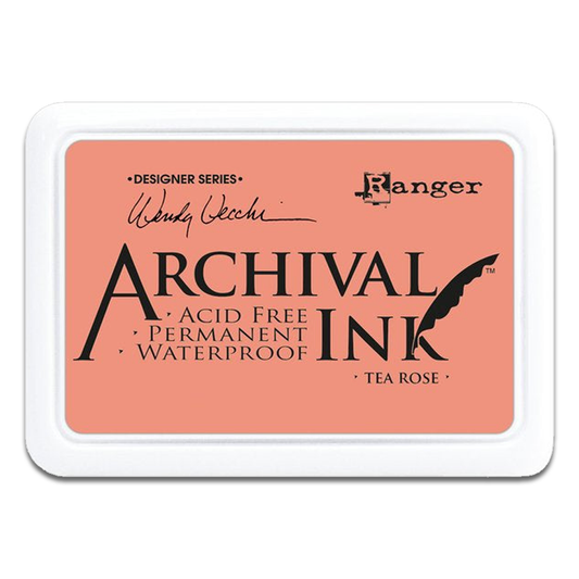 Archival Ink Pad Tea Rose