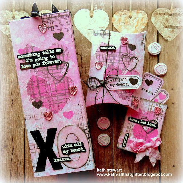 Sizzix Thinlits Die by Tim Holtz Vault Pillow Box + Bag (5pcs)