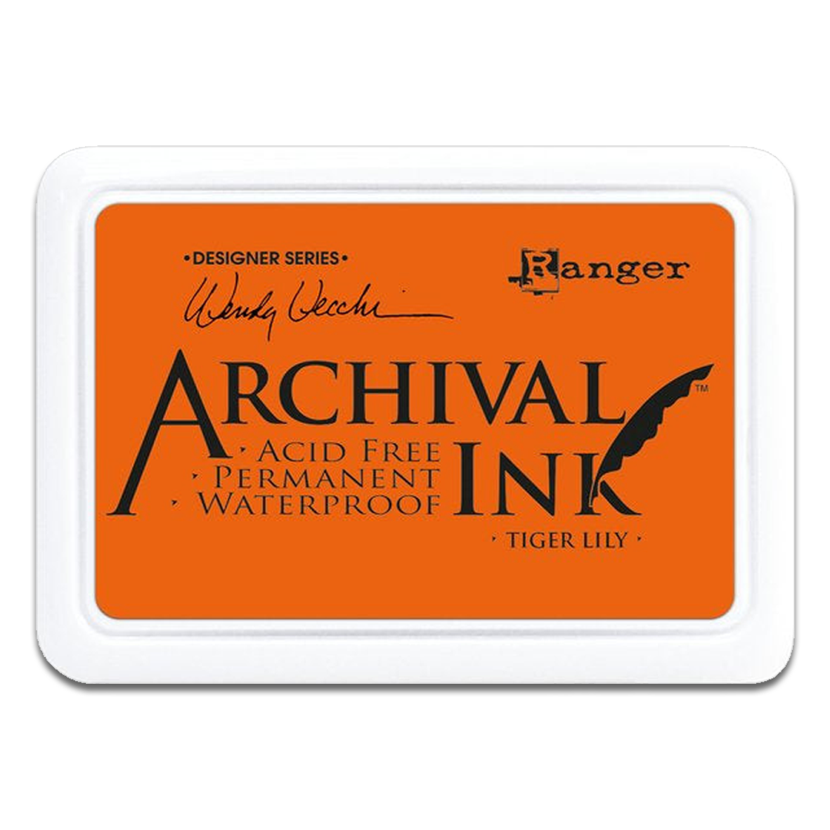 Archival Ink Pad Tiger Lily