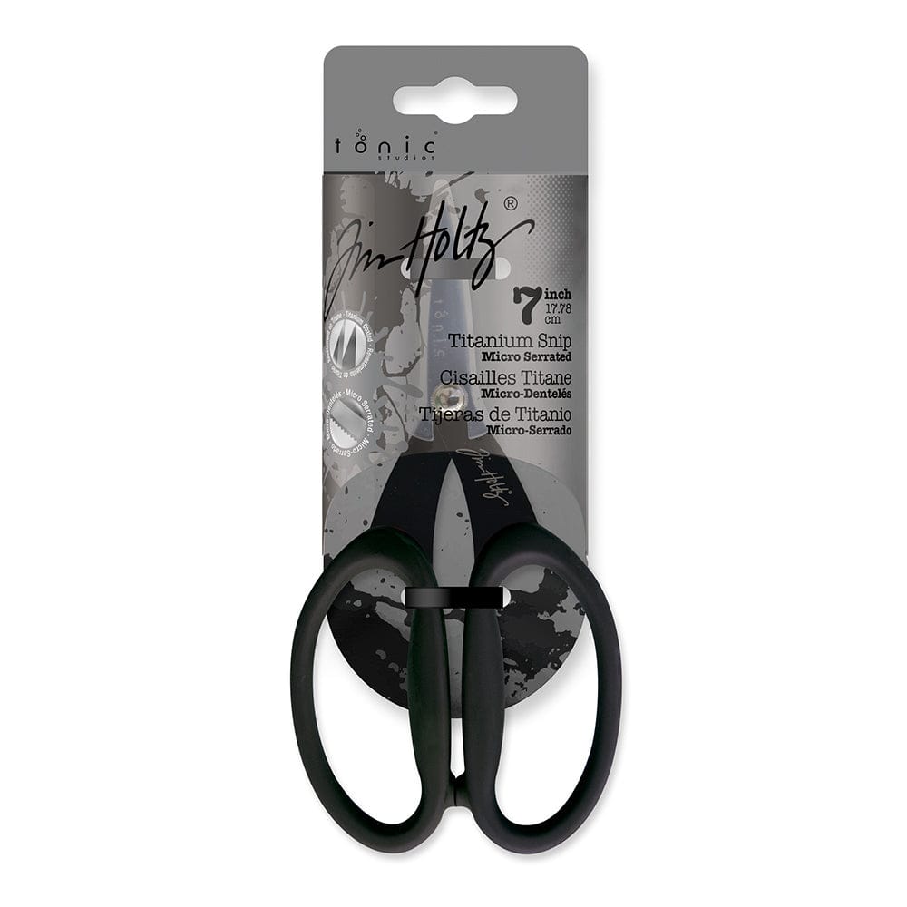 Règle Multi-usage Tonic Studios Tim Holtz 30,5 Cm - Bords Métalliques Tranchants Et Mesures Impériales/Métriques