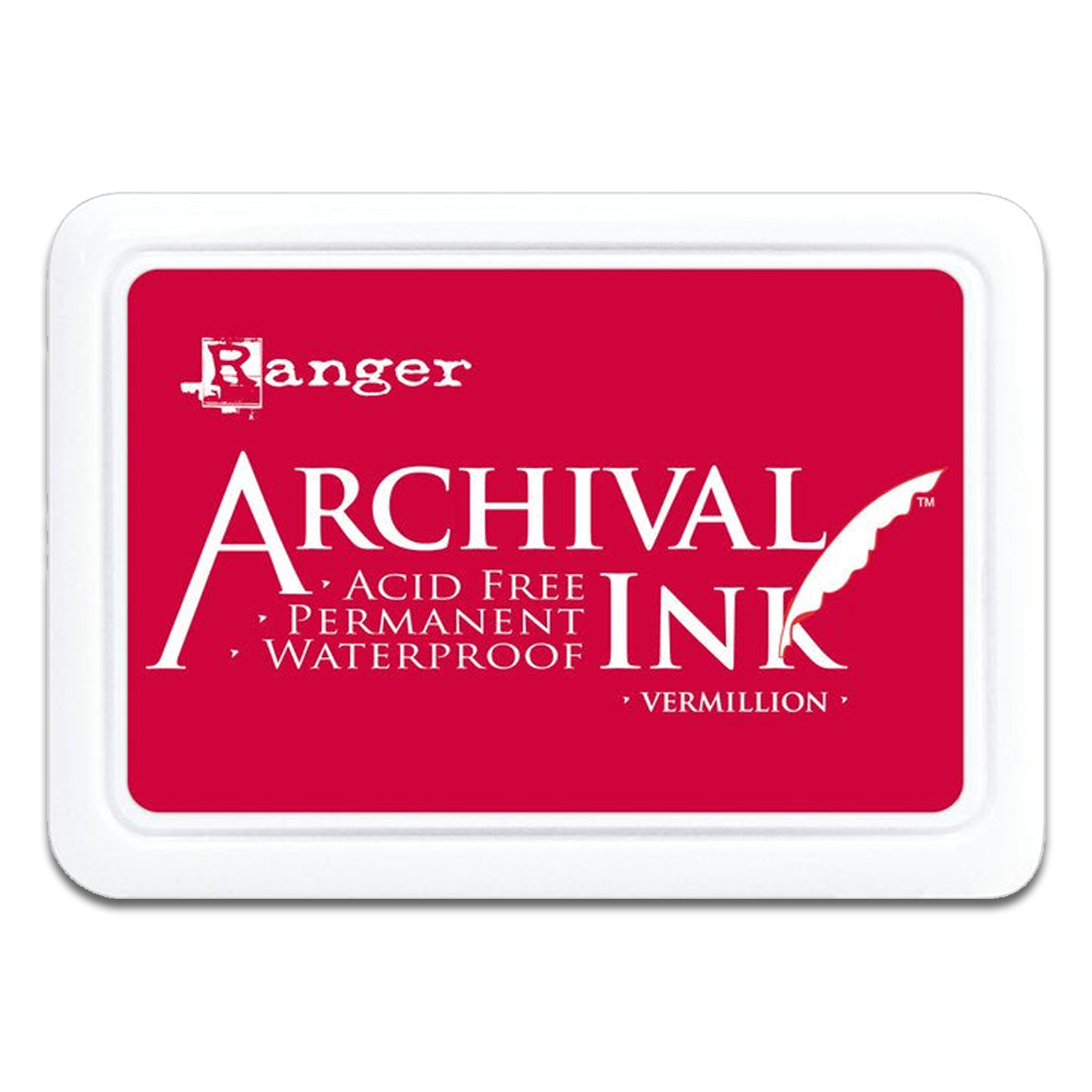 Archival Ink Pad Vermillion