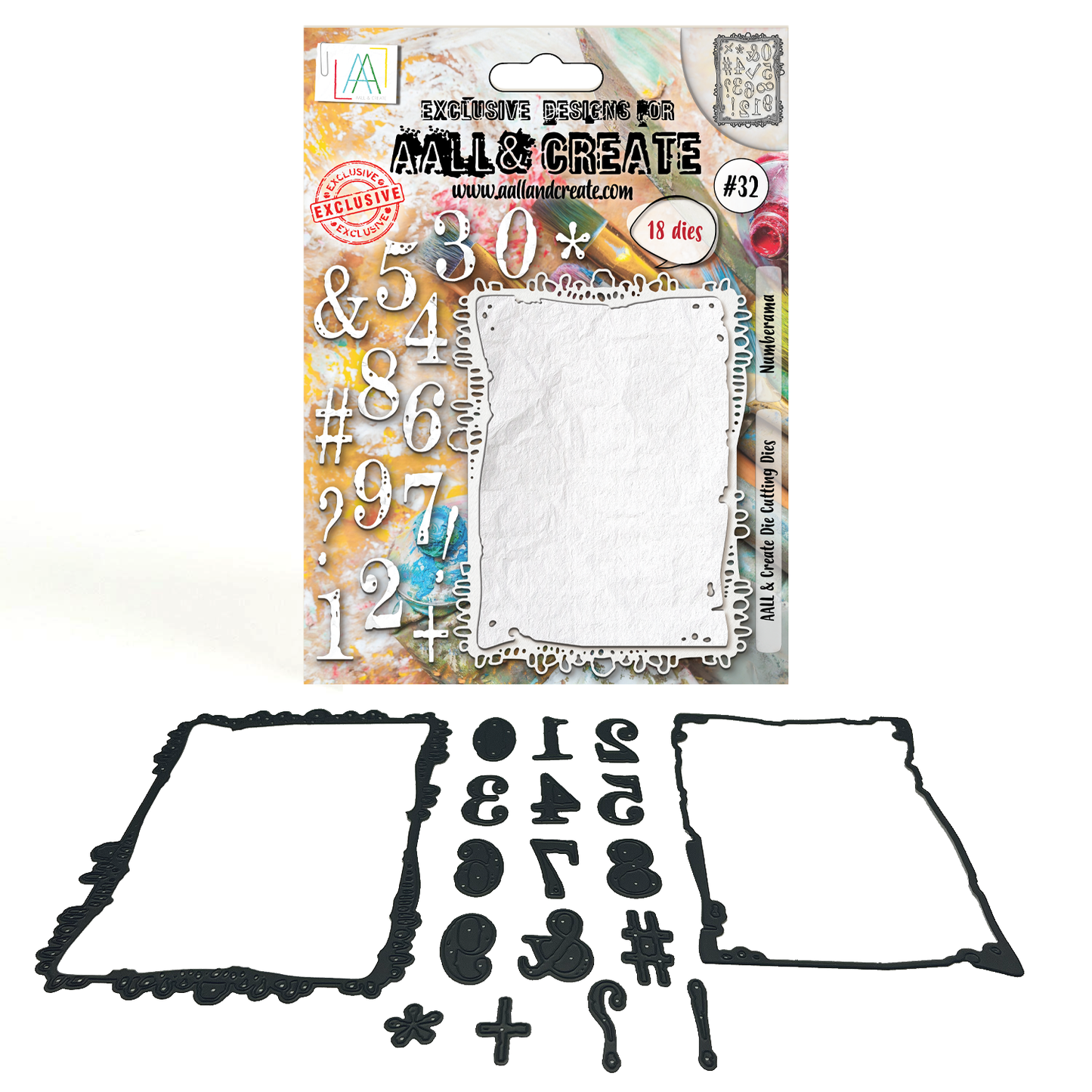 #32 - Die-Cutting Die Set - Numberama