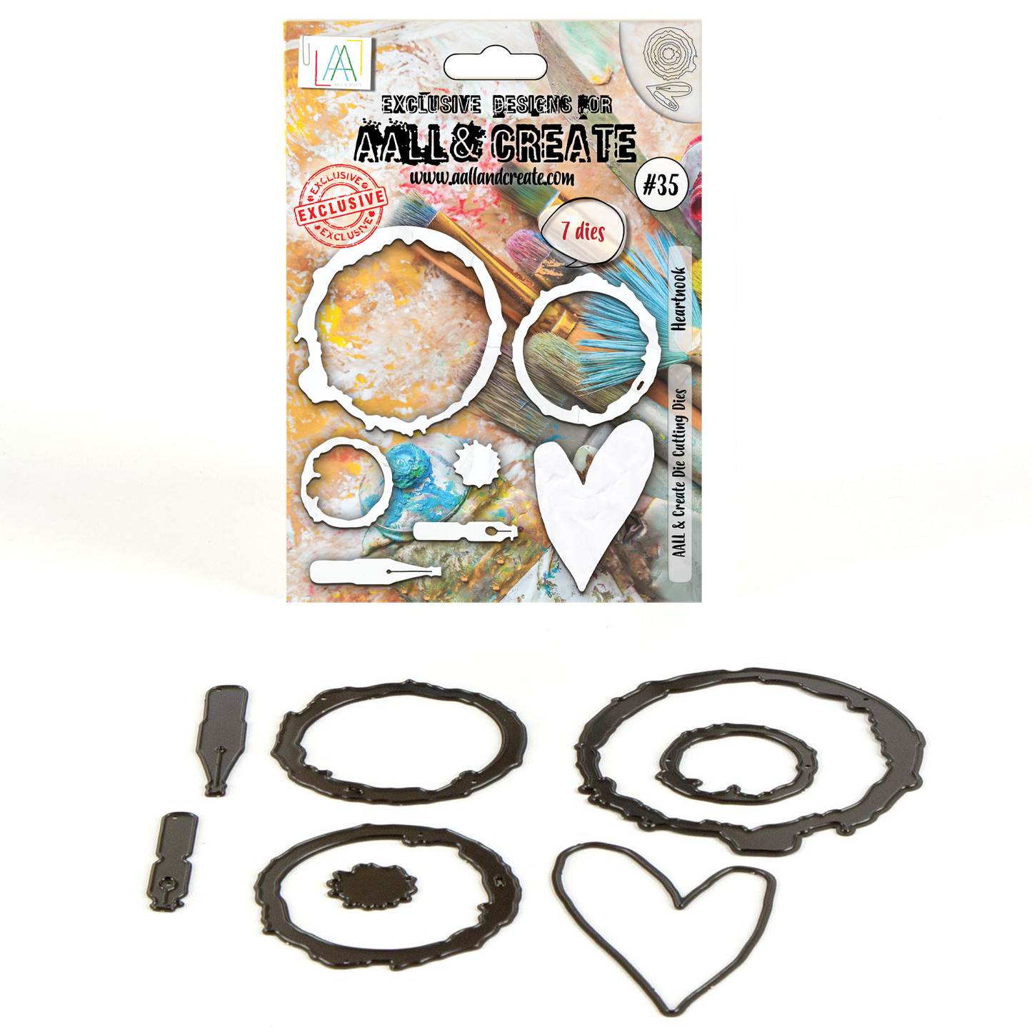 #35 - Die-Cutting Die Set - Heartnook